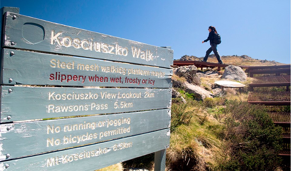 Snowy Mountains - 5 day walking holiday